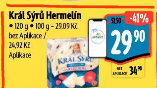 Sýr Hermelín Král sýrů