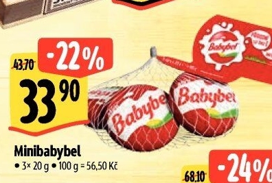 Sýr Mini Babybel Veselá kráva