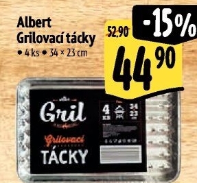 Tácky grilovací Albert