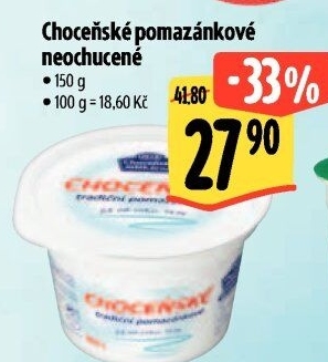 Tradiční pomazánkové Choceňské