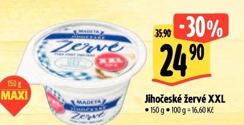 Žervé Jihočeské Madeta