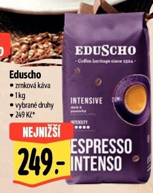Zrnkové kávy Eduscho