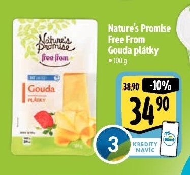 Nature's Promise Free From Gouda plátky