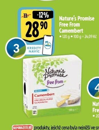 Nature's Promise Free From Camembert