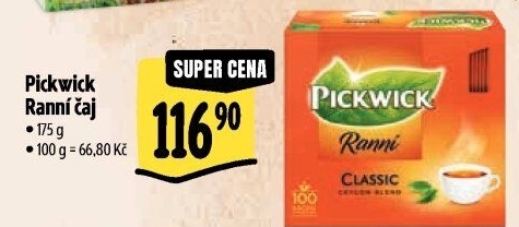 Čaj černý Ranní Pickwick