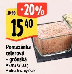 Celerová pomazánka - grónská