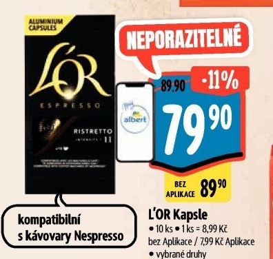 Kapsle pro Nespresso L'