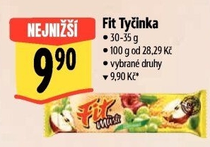 Müsli tyčinka Fit