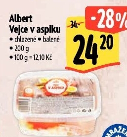 Ruské vejce v aspiku Albert