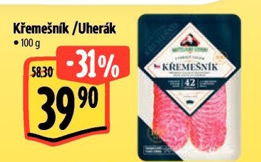 Salám Křemešník kostelecký Kostelecké uzeniny