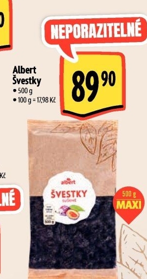 Sušené švestky Albert