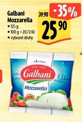 Sýr Mozzarella Galbani