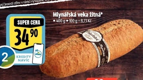 Veka Mlynářská žitná Albert