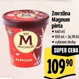 Zmrzlina v kelímku Magnum Algida