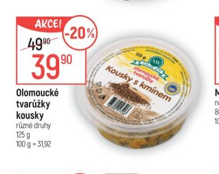 Olomoucké tvarůžky kousky