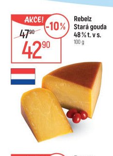 Rebelz Stará gouda 48% t. v s.