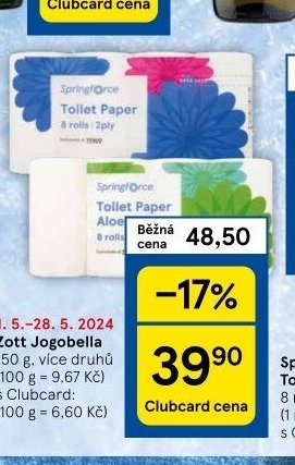 Springforce Toaletní papír