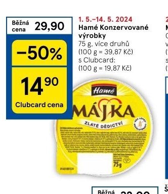 Hamé Konzervované výrobky