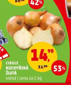 Cibule kuchyňská žlutá