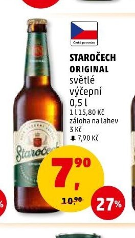 STAROČECH ORIGINAL světlé výčepní