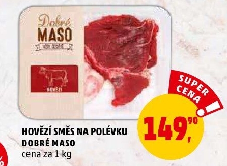Hovězí polévková směs Dobré maso