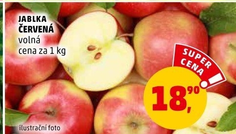Jablka červená