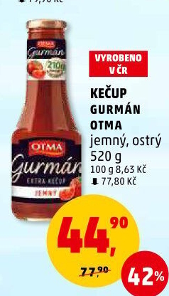 Kečup Gurmán Otma