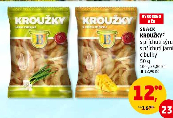 Kroužky Bramborárna Zykmund