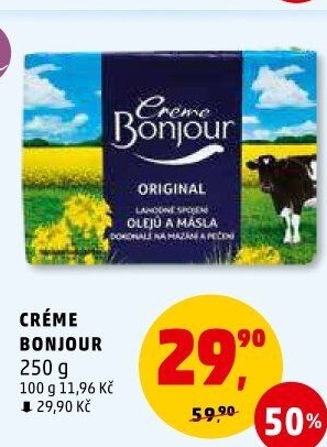 Margarín Créme Bonjour Rama