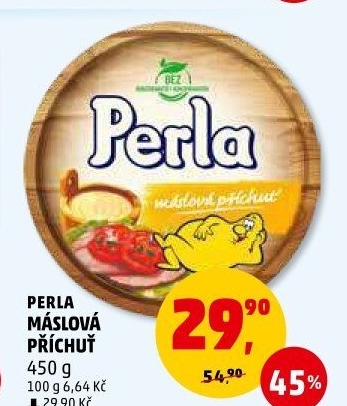 Margarín máslová příchuť Perla