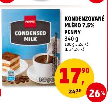 Mléko kondenzované Penny