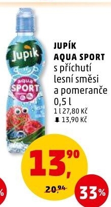 Nápoj Aqua sport Jupík