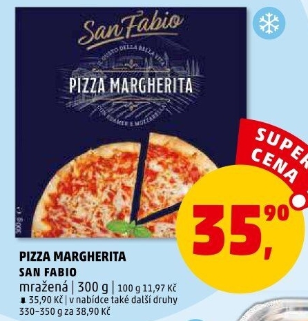 Pizza mražená San Fabio