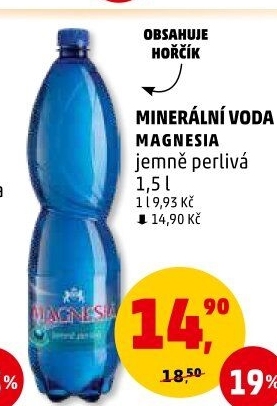 Přírodní voda Magnesia