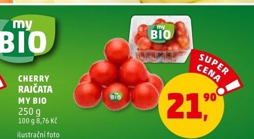 Rajčata cherry bio My BIO