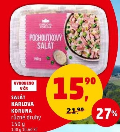 Saláty Karlova Koruna