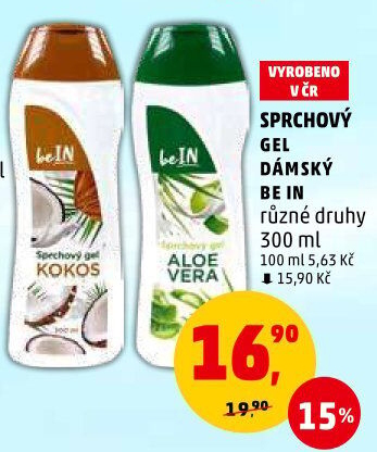 Sprchový gel Be In