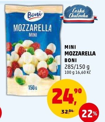 Sýr Mozzarella třešinky Boni