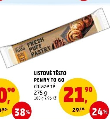 Těsto listové Penny To Go