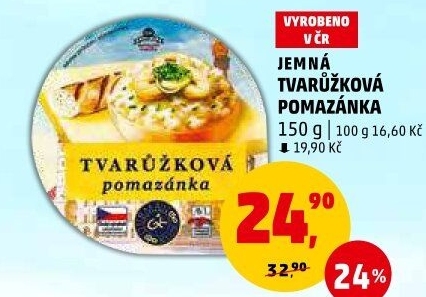 Tvarůžková pomazánka Gurmán klub