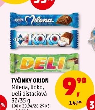 Tyčinka Milena Orion