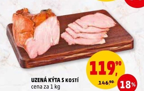 Uzená kýta s kostí