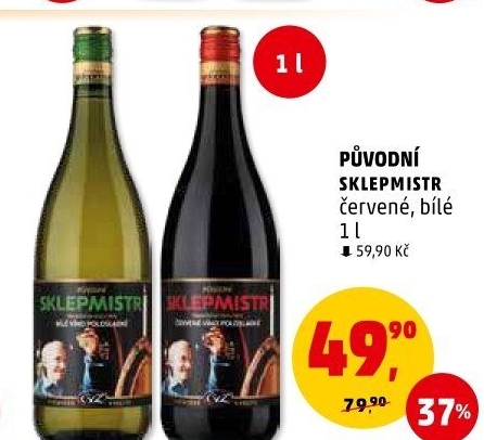 Víno Původní Sklepmistr ČVZ
