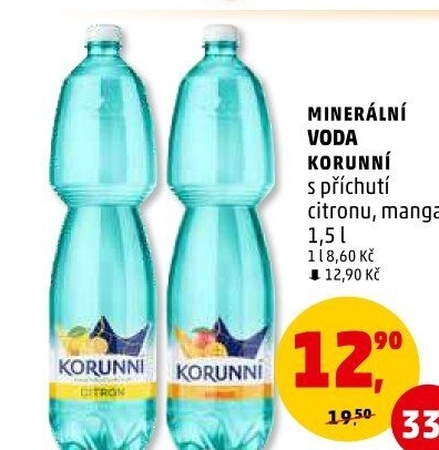 Voda ochucená Korunní