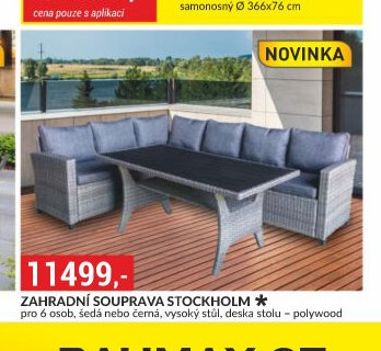 ZAHRADNÍ SOUPRAVA STOCKHOLM