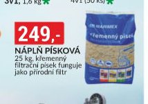 Náplň písková 25 kg