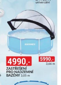 Zastřešení pro nadzemní bazény