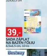 Sada záplat na bazén fólii