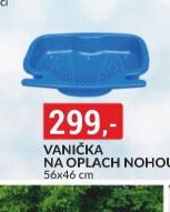 Vanička na oplach nohou