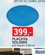 Plachta solární pro bazén